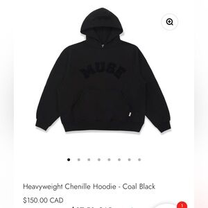 Curated By Muse black hoodie